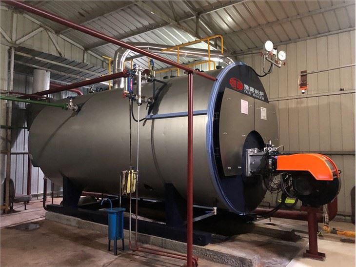 WNS Gas Diesel Fired 6000 Kg Steam Boiler In China